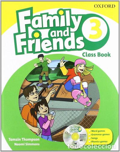 books: Family & Friends 3. Class Book and Multi-ROM Pack- 9780194812504