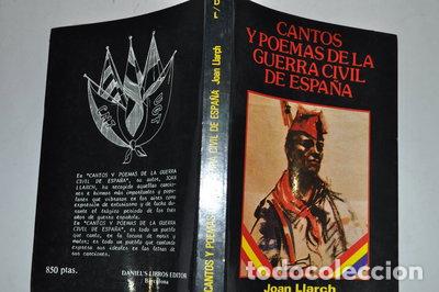Libri di seconda mano: Cantos y poemas de la Guerra Civil de Espa&ntilde;a- 9788476560617