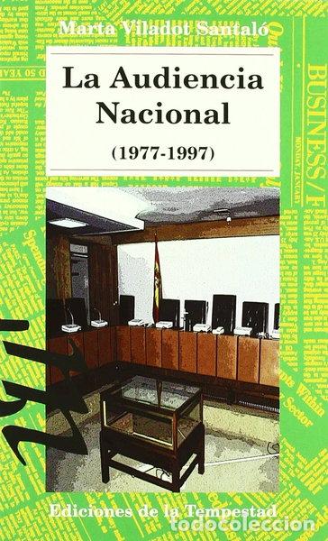 Libros: La Audiencia Nacional- 9788479480325