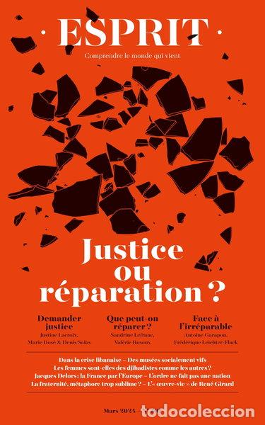 books: Justice ou r&eacute;paration?- 9782372342865