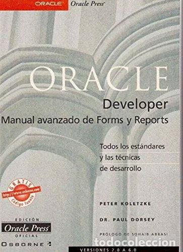 Livres: Oracle Developer - Manual Avanzado de Forms- 9788448128333