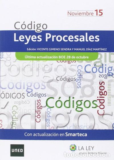 Livres: C&oacute;digo de Leyes Procesales 2015- 9788490204436