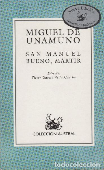 Livres: San Manuel Bueno, m&aacute;rtir- 9788423995882