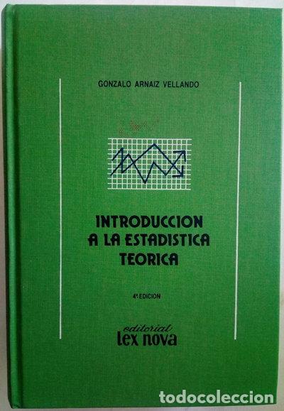 Libros: Introducci&oacute;n a la estad&iacute;stica te&oacute;rica- 9788485012619 - Foto 1