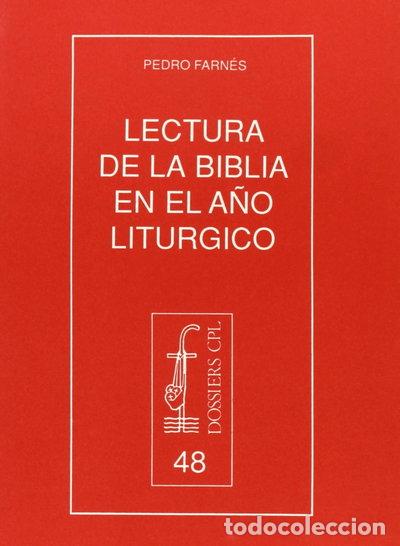 Libros: Lectura de la Biblia en el a&ntilde;o lit&uacute;rgico- 9788474672060