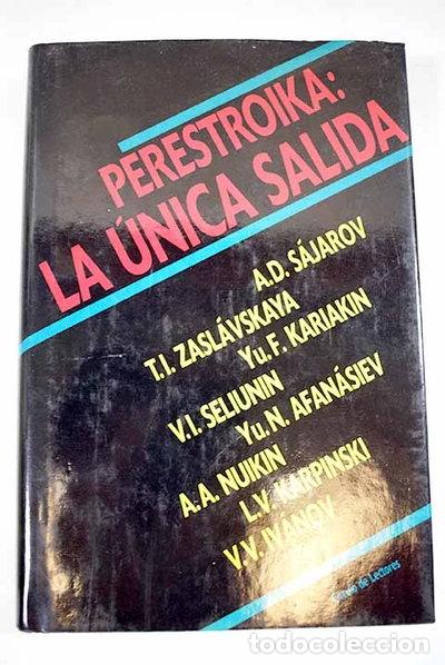 Libros: Perestroika: La &uacute;nica salida- 9788422632146