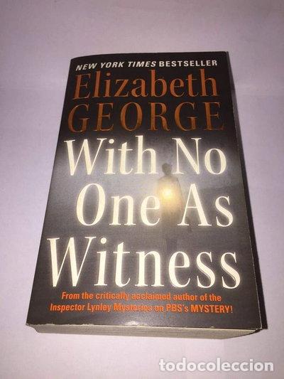 Livres: With No One as Witness- 9780060545611