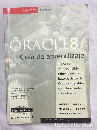 Libros: Oracle 8i Gu&iacute;a de Aprendizaje- 9788448126834