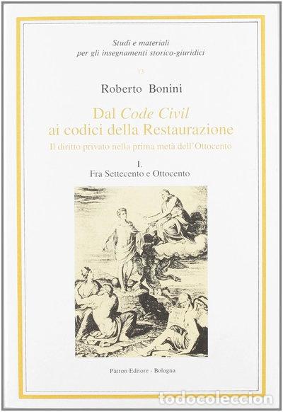 Livres: Dal Code Civil ai codici della Restaurazione- 9788855524223