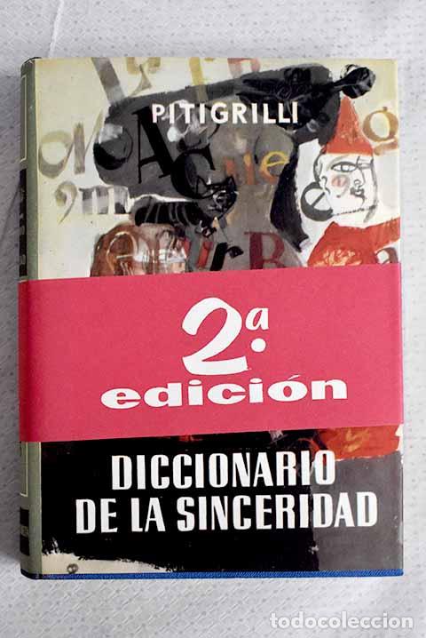 Libros: Diccionario de la sinceridad.- Pitigrilli