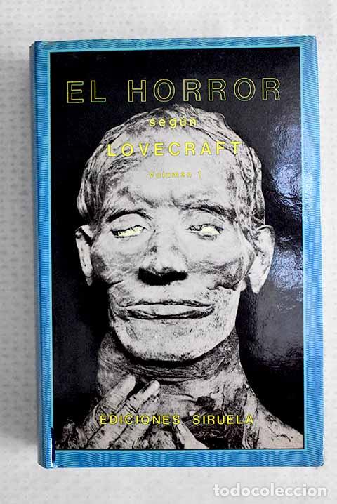 Libros: El horror seg&uacute;n H.P. Lovecraft, tomo I