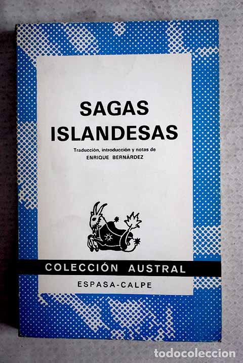 Libros: Sagas islandesas: : Espasa-Calpe.