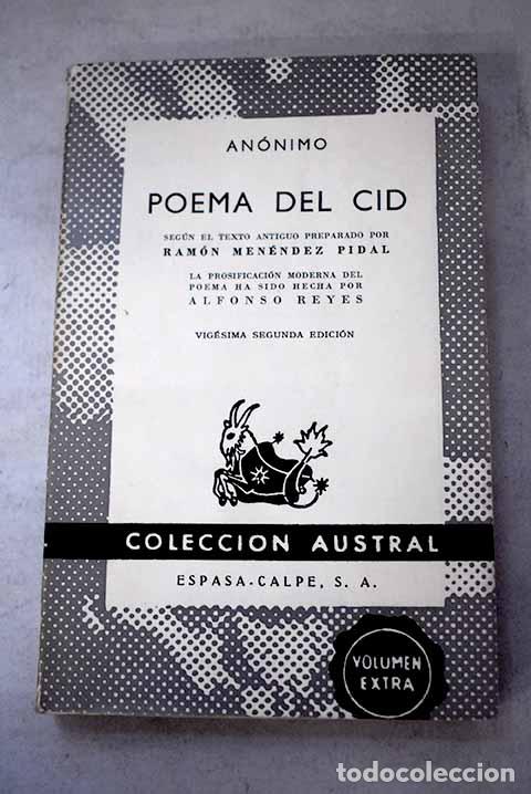 Libros: Poema del Cid: : Espasa-Calpe.
