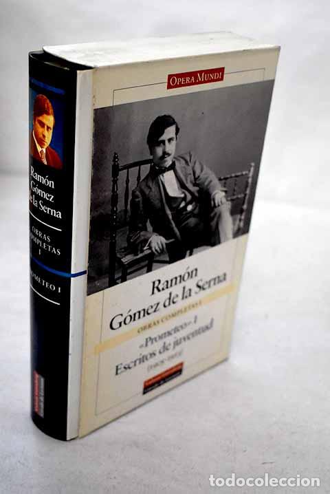 Libros: Prometeo I. Escritos de juventud.- G&oacute;mez de la Serna, Ram&oacute;n