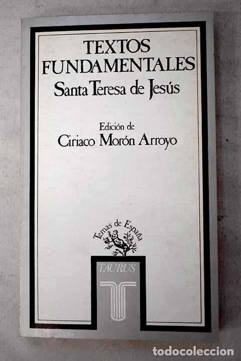 Libri di seconda mano: Textos fundamentales.- Jes&uacute;s, Santa Teresa de