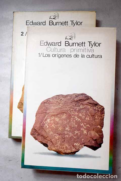 Libros: Cultura primitiva: Tylor, Edward Burnett.- Tylor, Edward Burnett