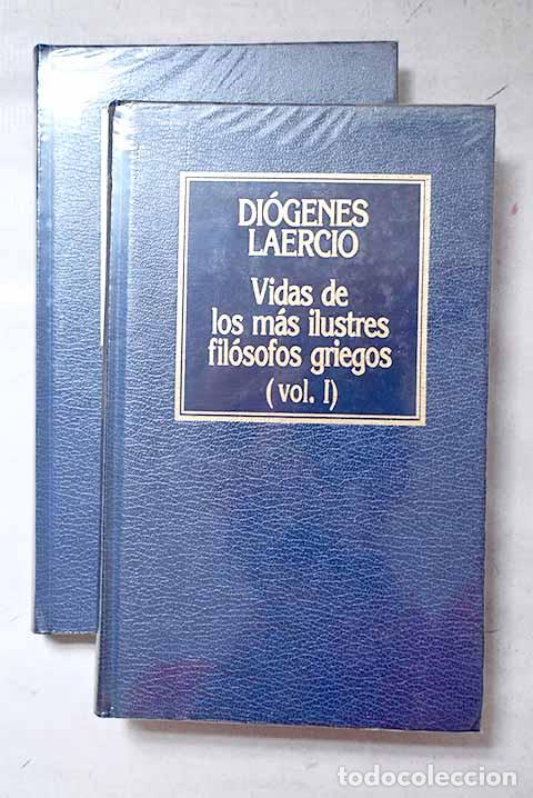 B&uuml;cher: Vidas de los m&aacute;s ilustres fil&oacute;sofos griegos.- Di&oacute;genes Laercio