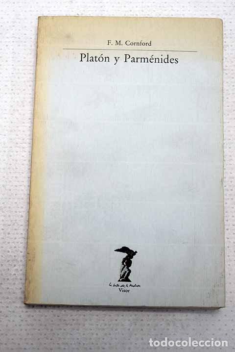 Libros: Plat&oacute;n y Parm&eacute;nides: Cornford, Francis Macdonald.- Cornford, Francis Macdonald