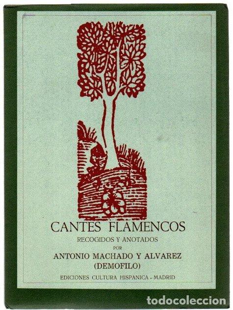 B&uuml;cher: Cantes flamencos - Machado y &Aacute;lvarez, Antonio (Demofilo)