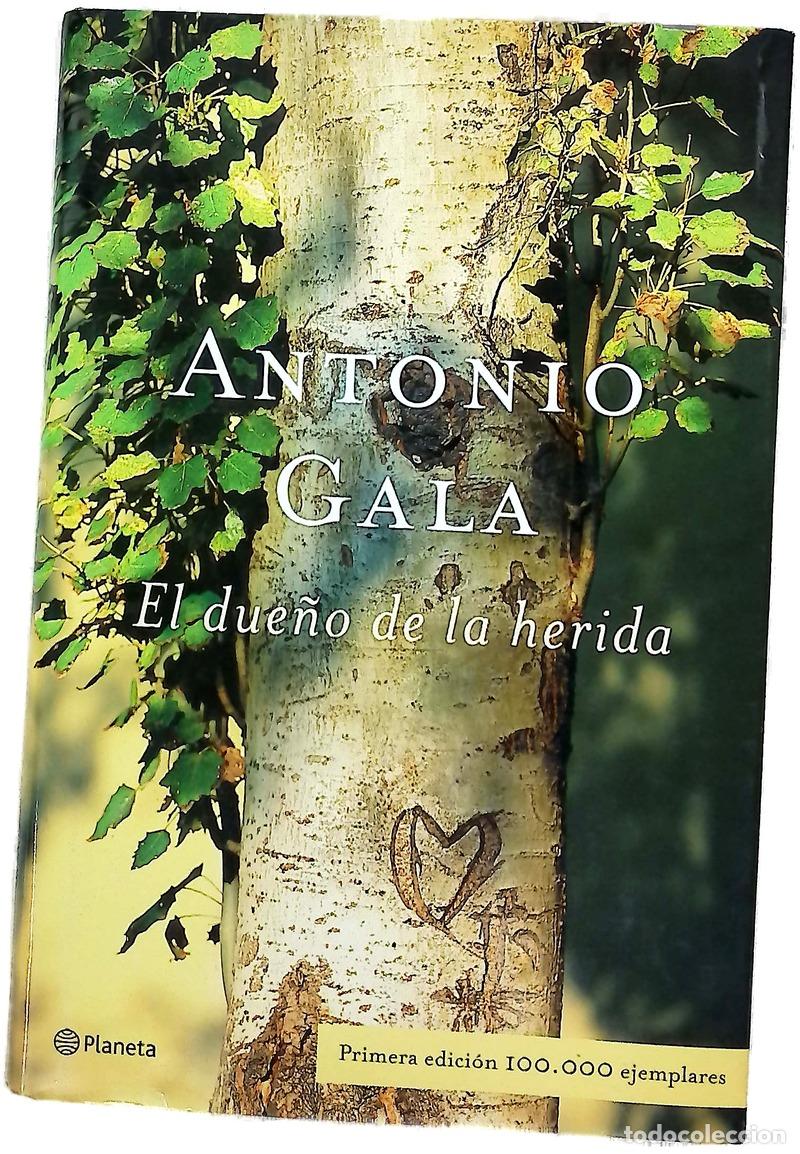 books: El due&ntilde;o de la herida - Gala, Antonio