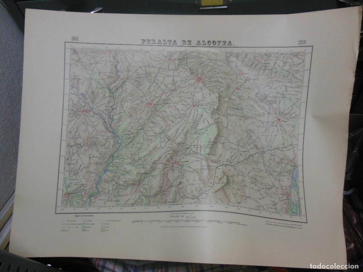 books: Direcci&oacute;n General del Instituto Geogr&aacute;fico y Catastral. - Peralta de Alcofea (Huesca). Mapa publicad