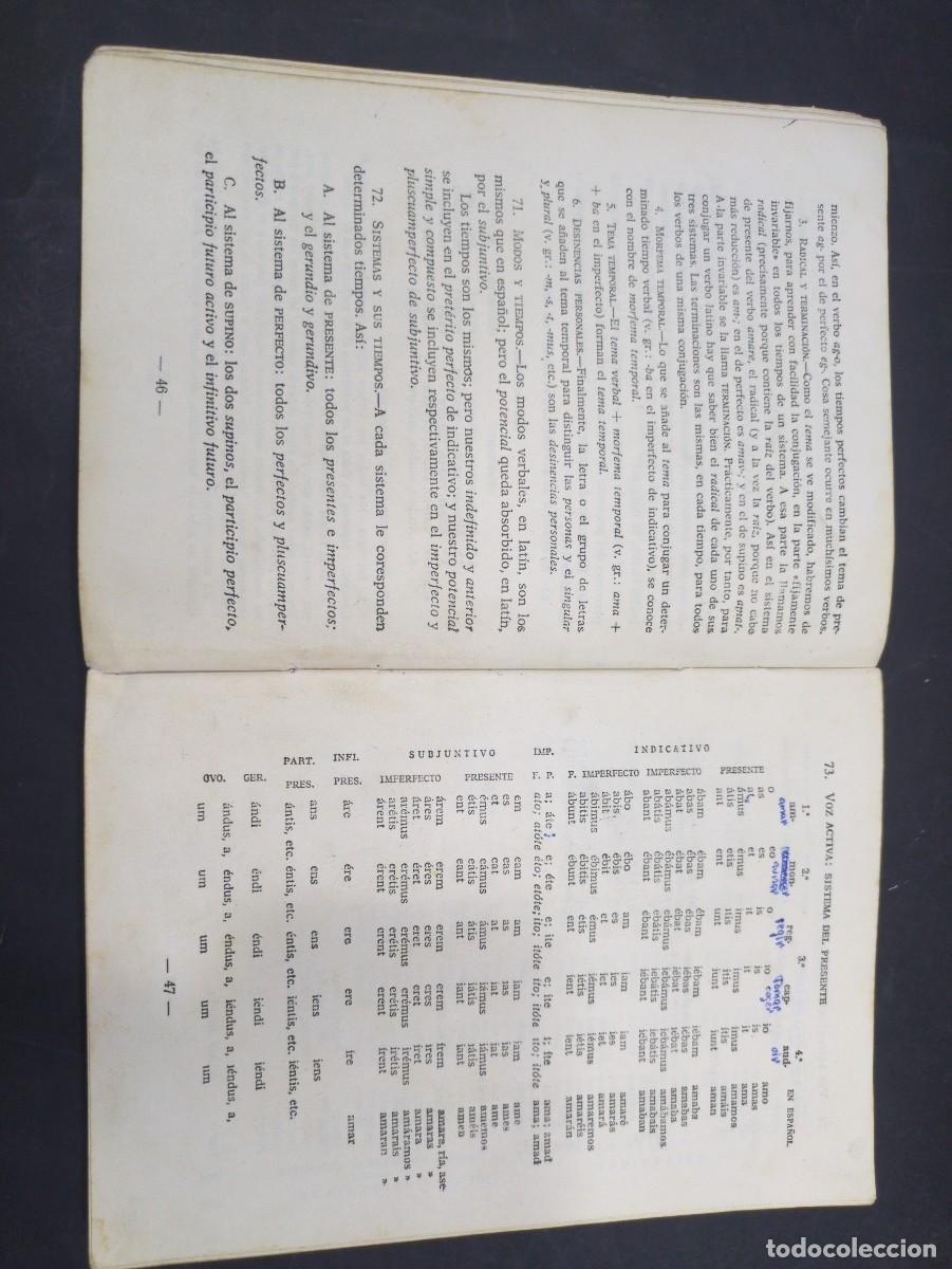 Libros: gramatica latina eduardo gancedo ibarrondo 1961 - Foto 3