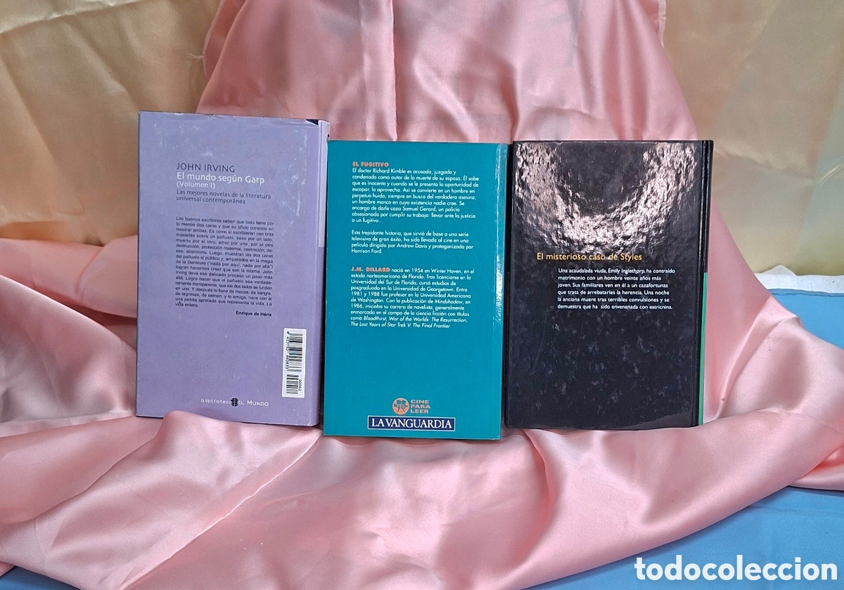 Libros: Lote de 3 libros Irving, Dillard y Agatha Christie - Foto 2