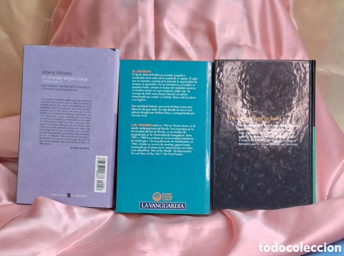 Libros: Lote de 3 libros Irving, Dillard y Agatha Christie - Foto 4