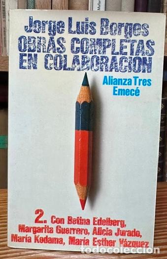 Libros: OBRAS COMPLETAS EN COLABORACION. 2. Con Betina Edelberg, Margarita Guerrero, Alicia Jurado, Mar... -