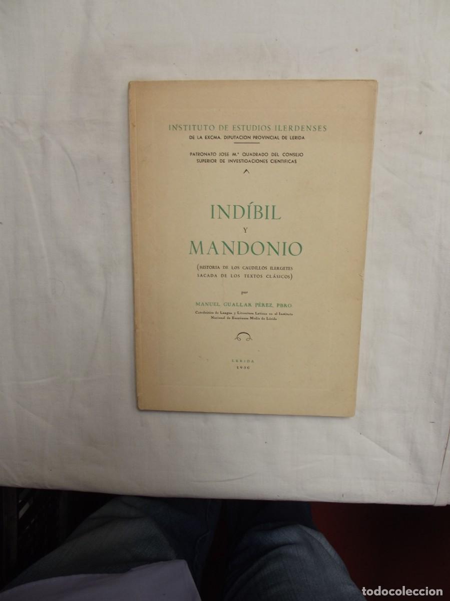 Libros: INDIBILY MANDONIO DE MANUEL CUALLAR PEREZ