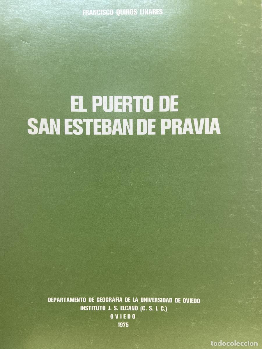 Libros: El Puerto de San Esteban de Pravia. - Francisco Quir&oacute;s Linares.