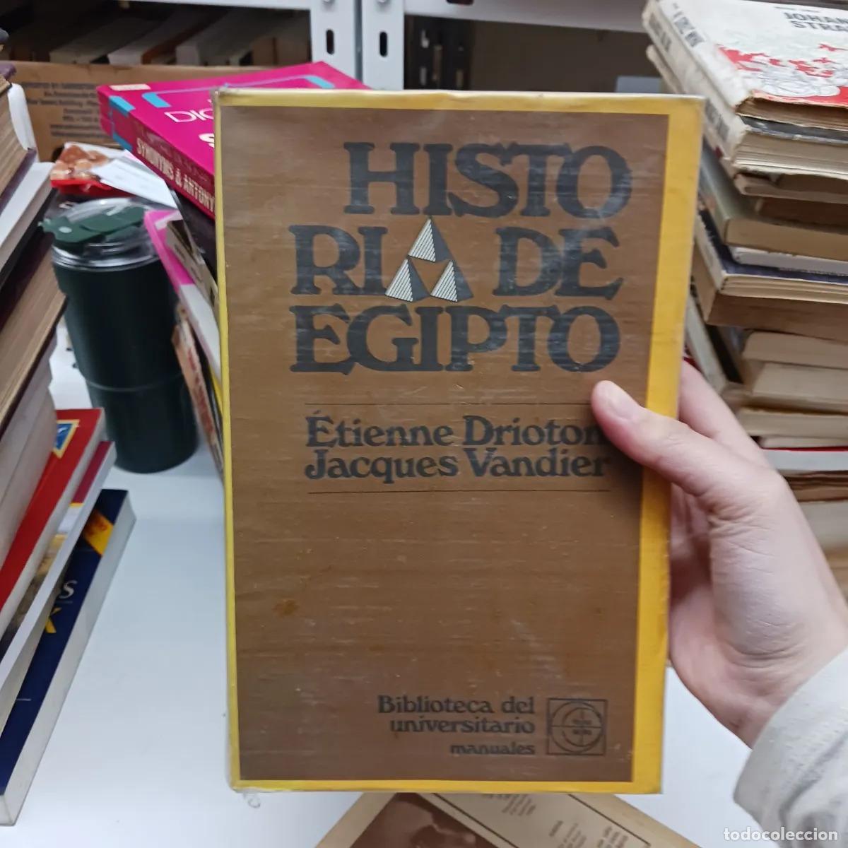 Livres: Historia de Egipto (det.) - Etienne Drioton, Jacques Vandier