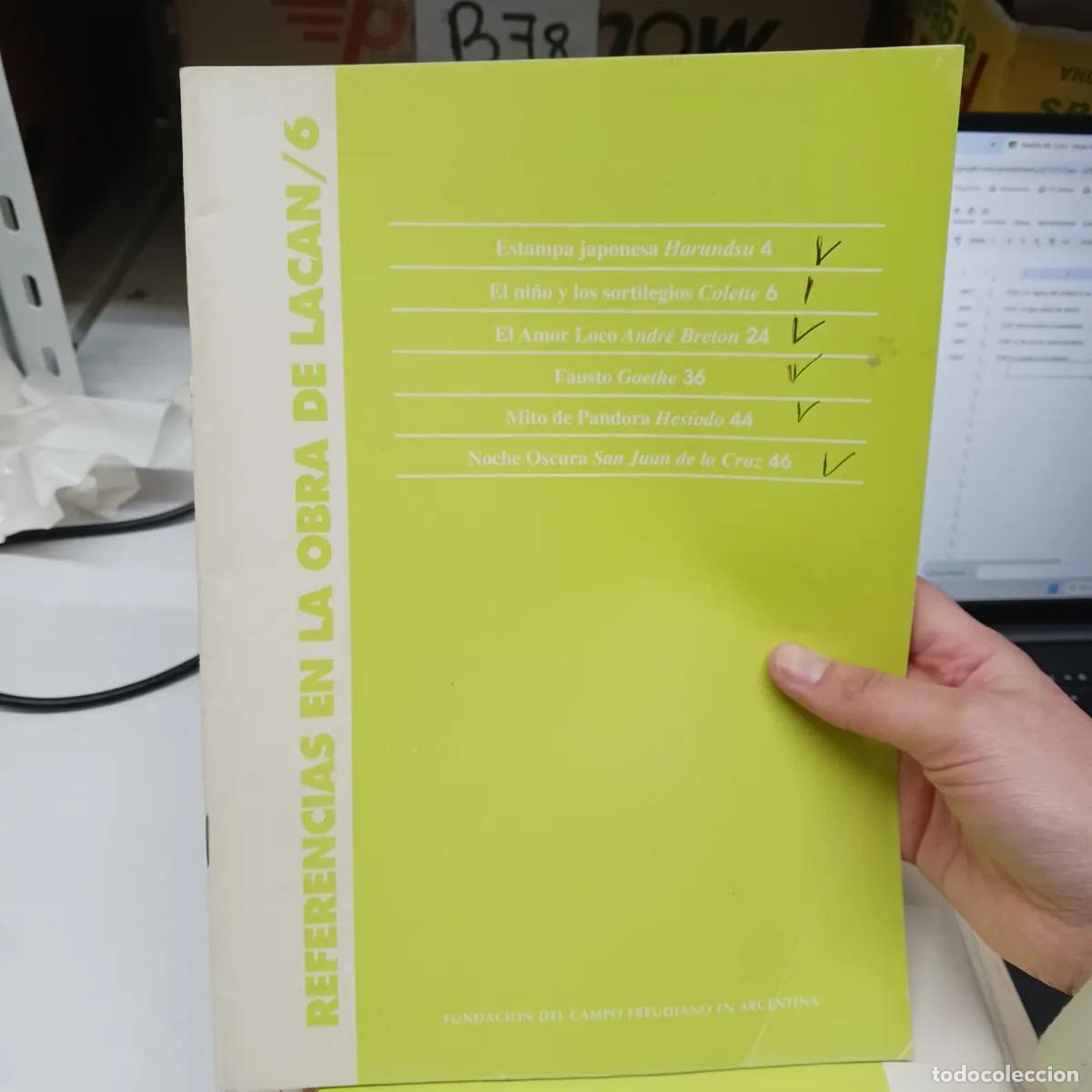 Libros: Referencias en la obra de Lacan 6 (det.) - VVAA