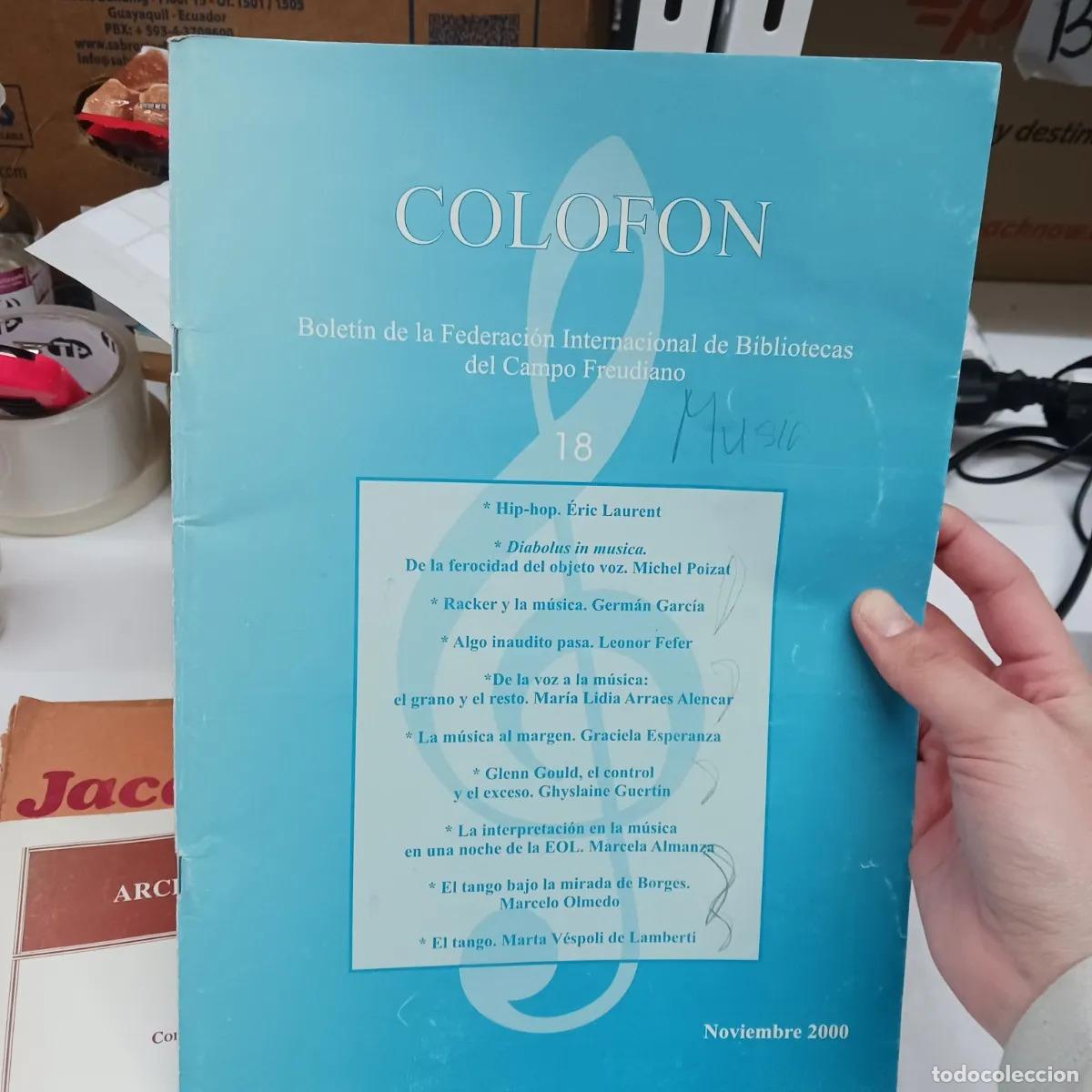 books: Colofon 18 - VVAA