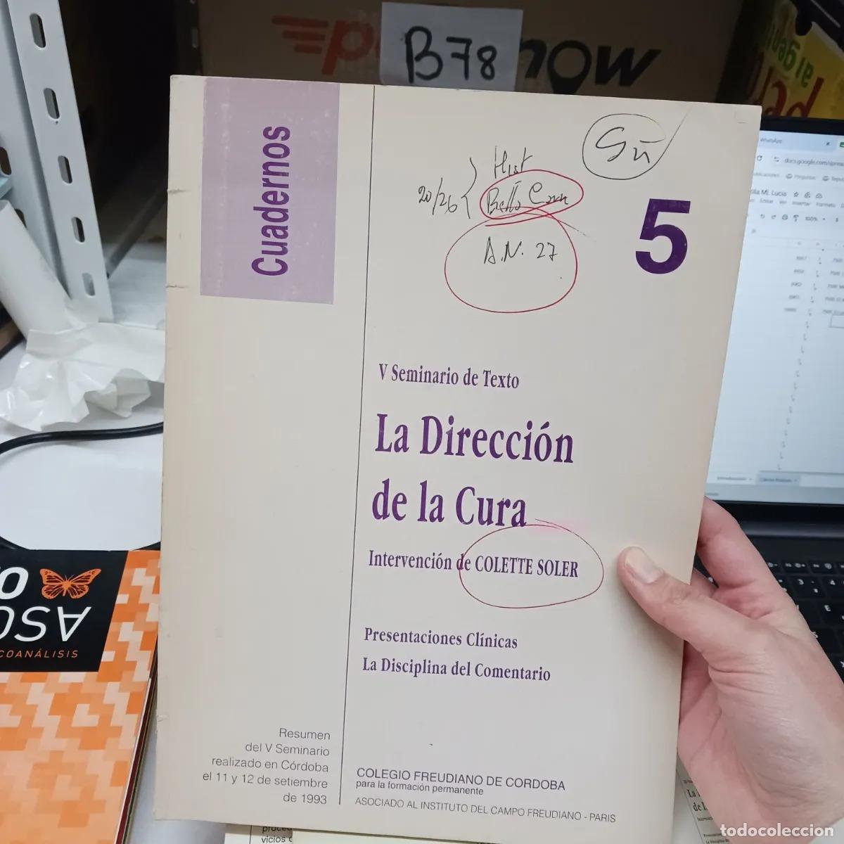 Libros: La direccion de la cura 5 (det.) - VVAA