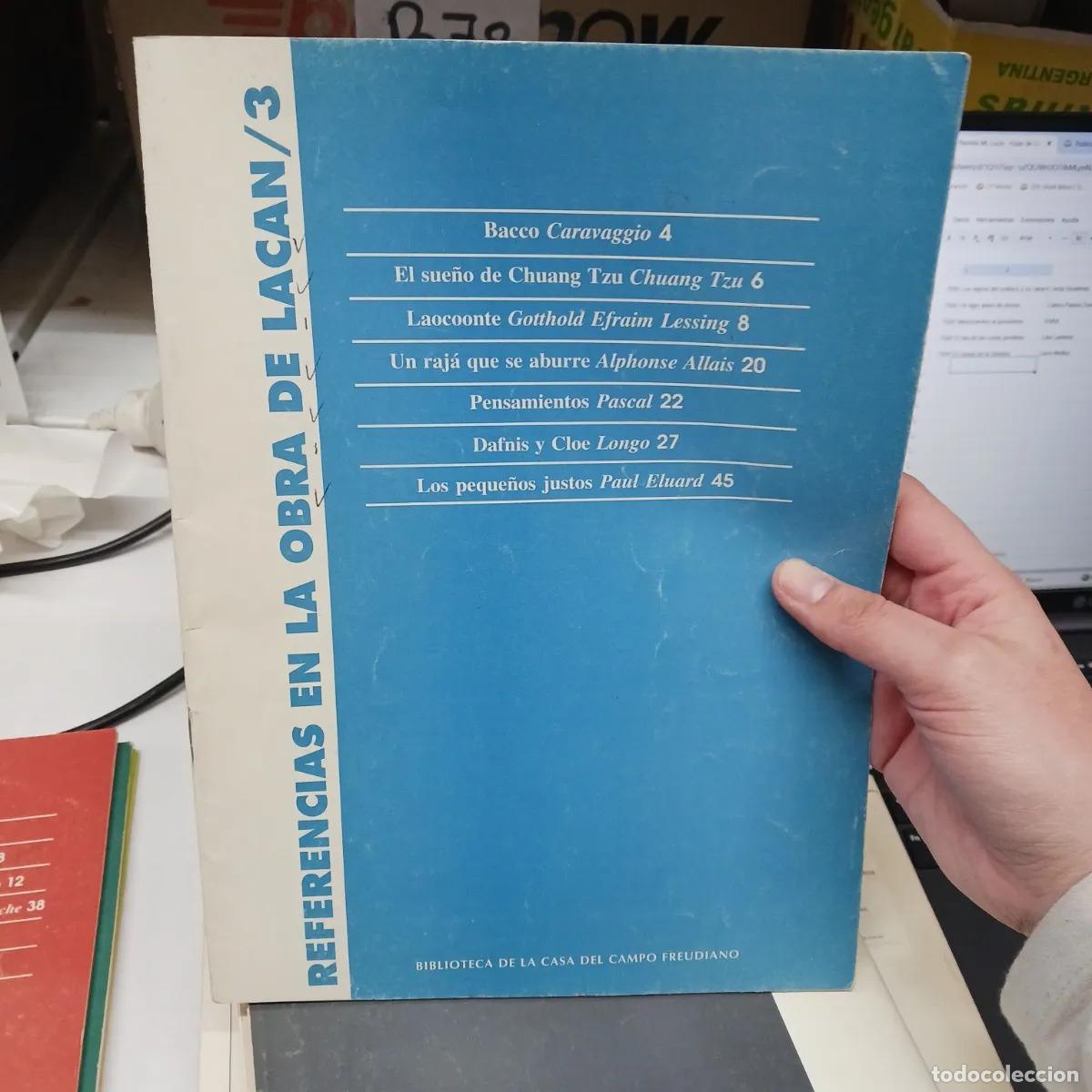 Libros: Referencias en la obra de Lacan 3 (det.) - VVAA