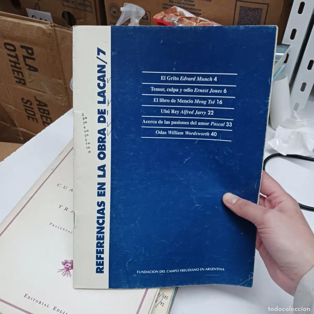 Libros: Referencias en la obra de Lacan 7 (det.) - VVAA