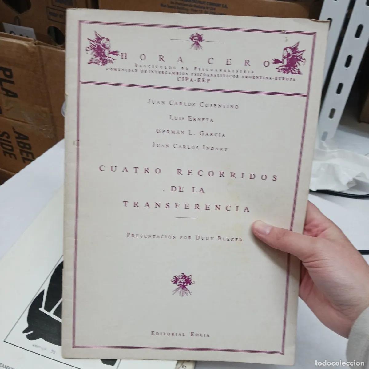 Libros: Cuatro recorridos de la transferencia (det.) - VVAA