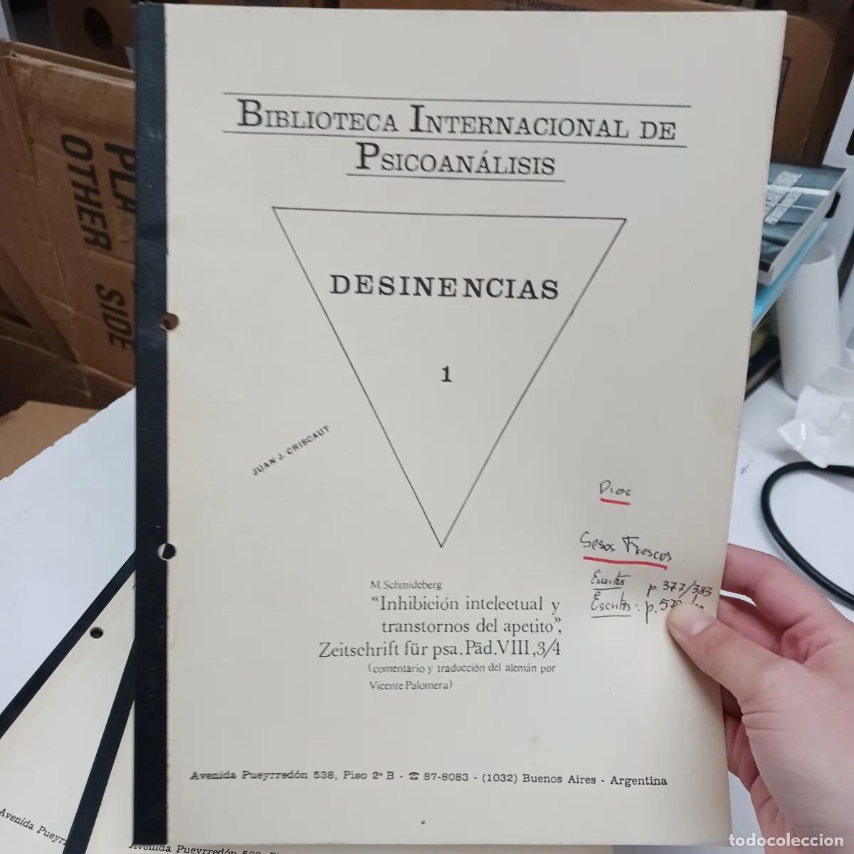 Libros: Desinencias 1 (det.) - VVAA