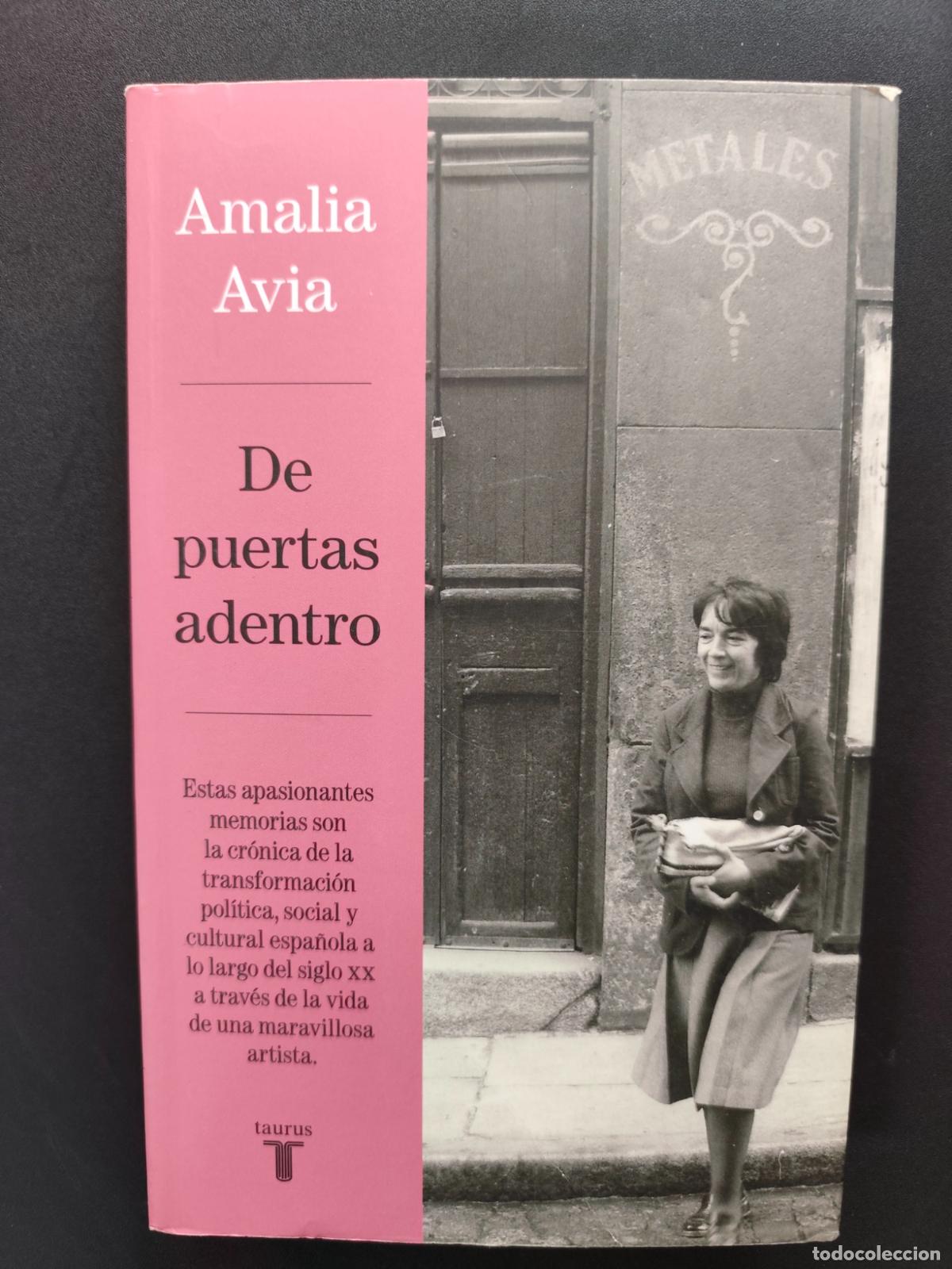 Libros: Amalia Avia - De puertas adentro
