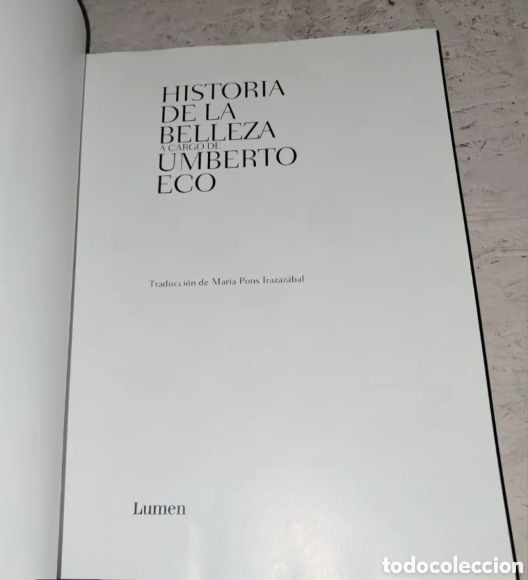 Libros: Historia de la Belleza (Spanish Edition) Humberto - Foto 3