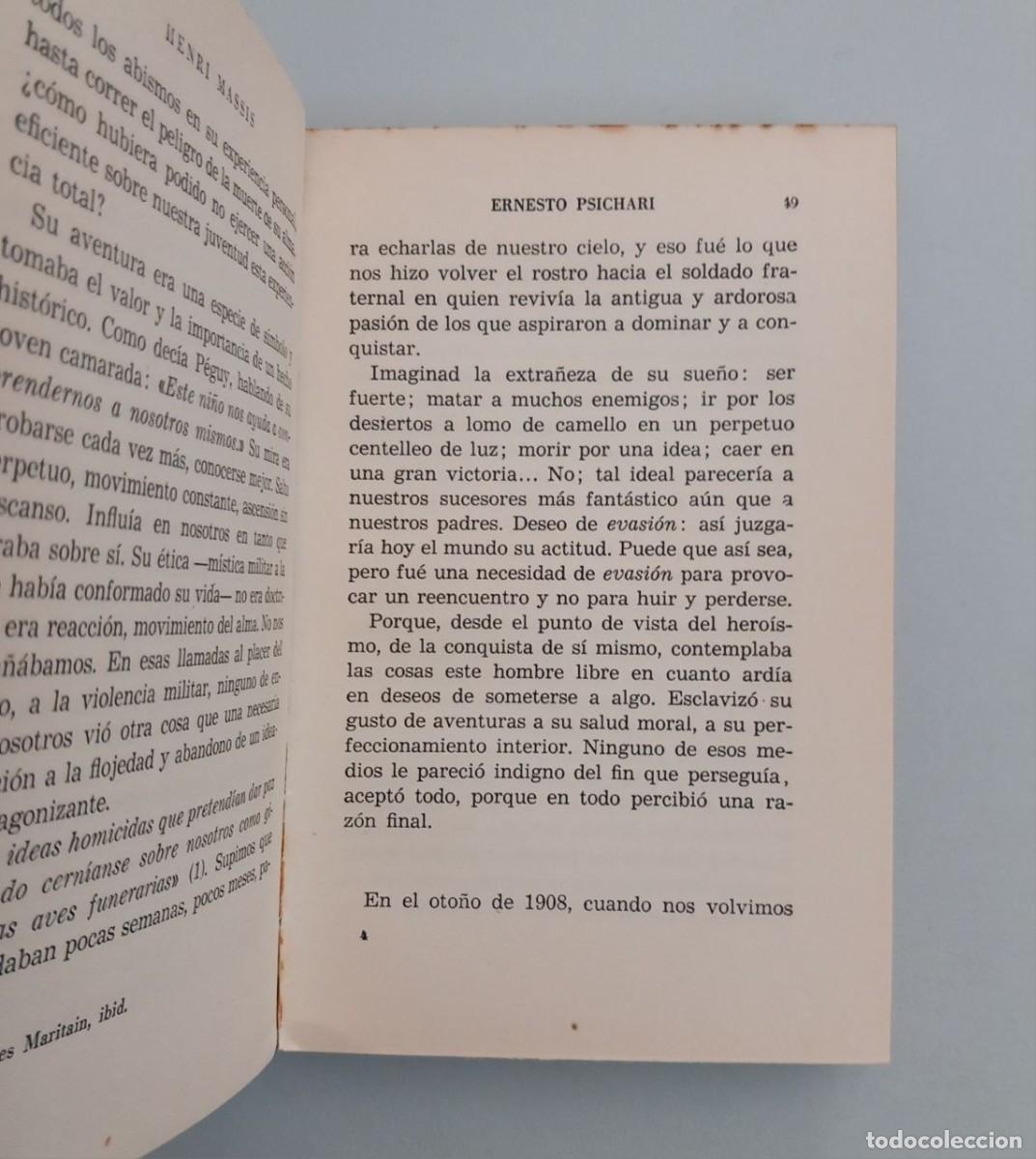 Libros: Ernesto Psichari - MASSIS, Henri - Foto 3