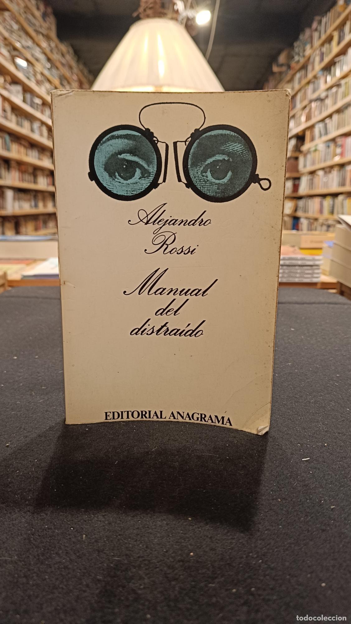 Libros: MANUAL DEL DISTRA&Iacute;DO. ALEJANDRO ROSSI - - Foto 4