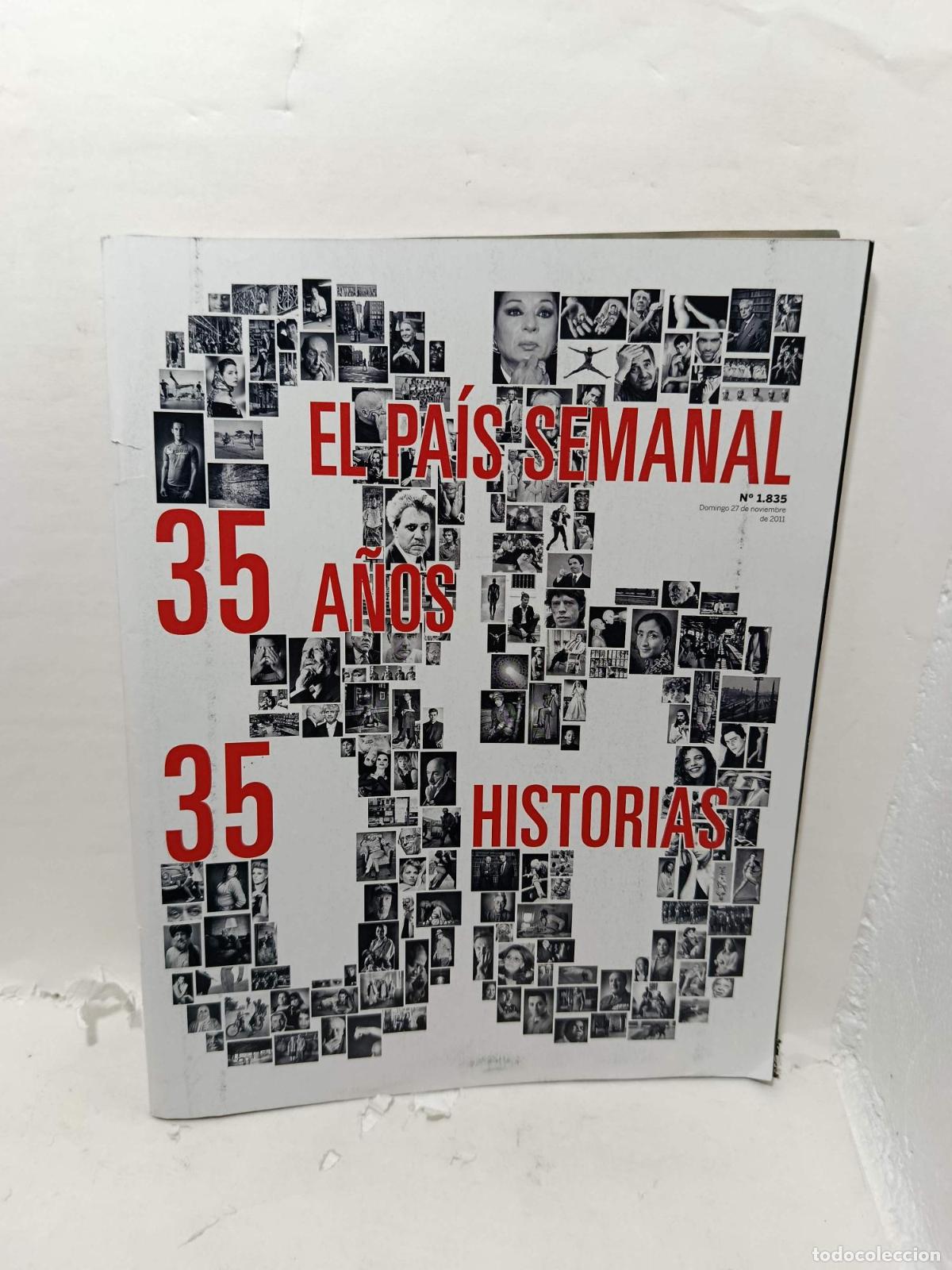 Livros em segunda m&atilde;o: EL PA&Iacute;S SEMANAL. 35 A&ntilde;os, 35 Historias. N&ordm; 1.835 -