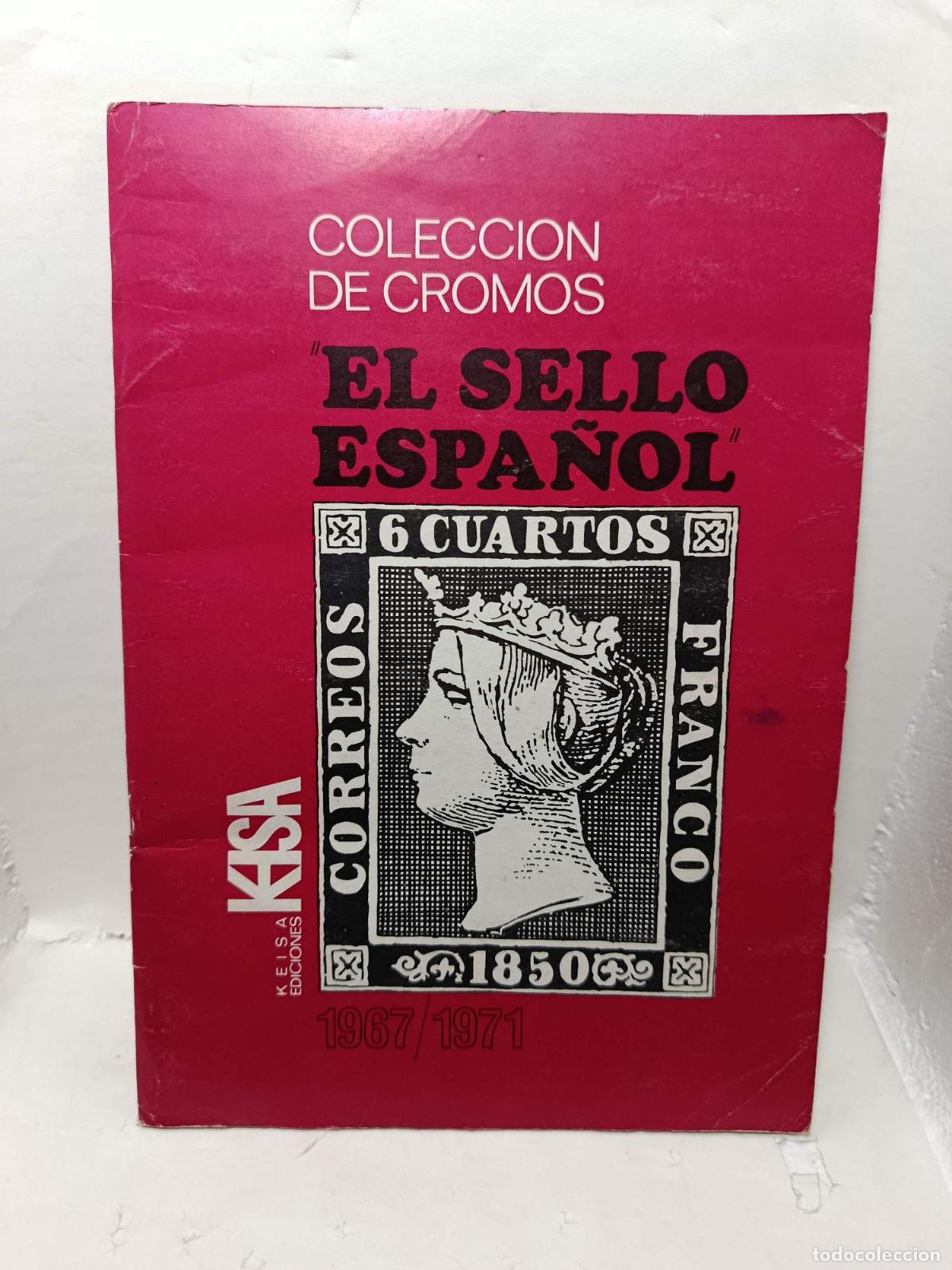 Libros: COLECCI&Oacute;N DE CROMOS &rdquo;EL SELLO ESPA&Ntilde;OL&rdquo;, 1967-1971 -