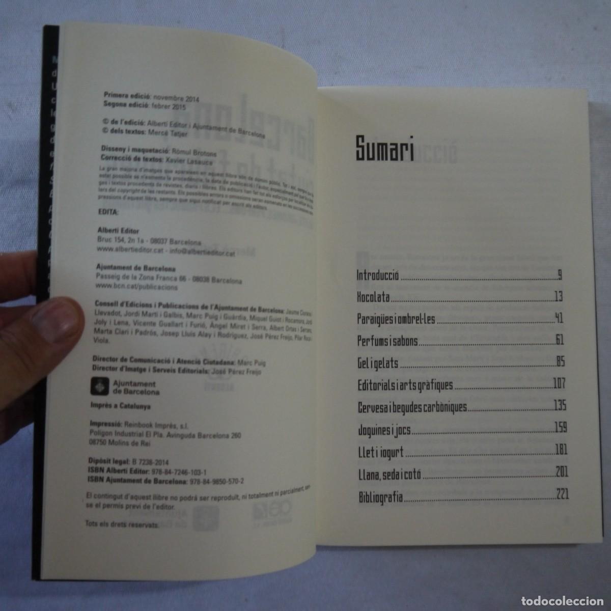 Libros: BARCELONA, CIUTAT DE F&Agrave;BRIQUES - MERC&Egrave; TAJER - 2014 - CATALAN - Foto 5