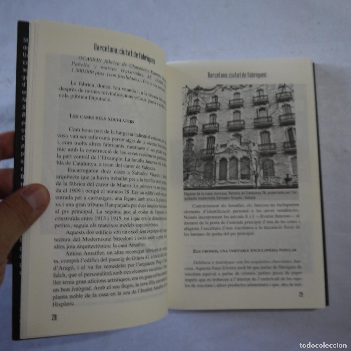 Libros: BARCELONA, CIUTAT DE F&Agrave;BRIQUES - MERC&Egrave; TAJER - 2014 - CATALAN - Foto 7