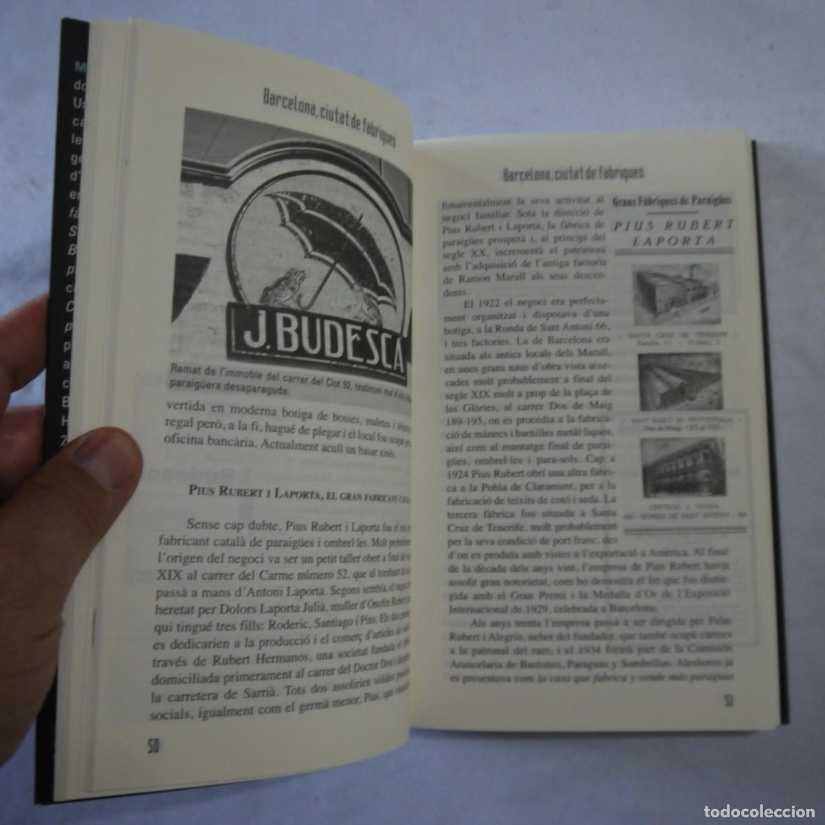 Libros: BARCELONA, CIUTAT DE F&Agrave;BRIQUES - MERC&Egrave; TAJER - 2014 - CATALAN - Foto 8