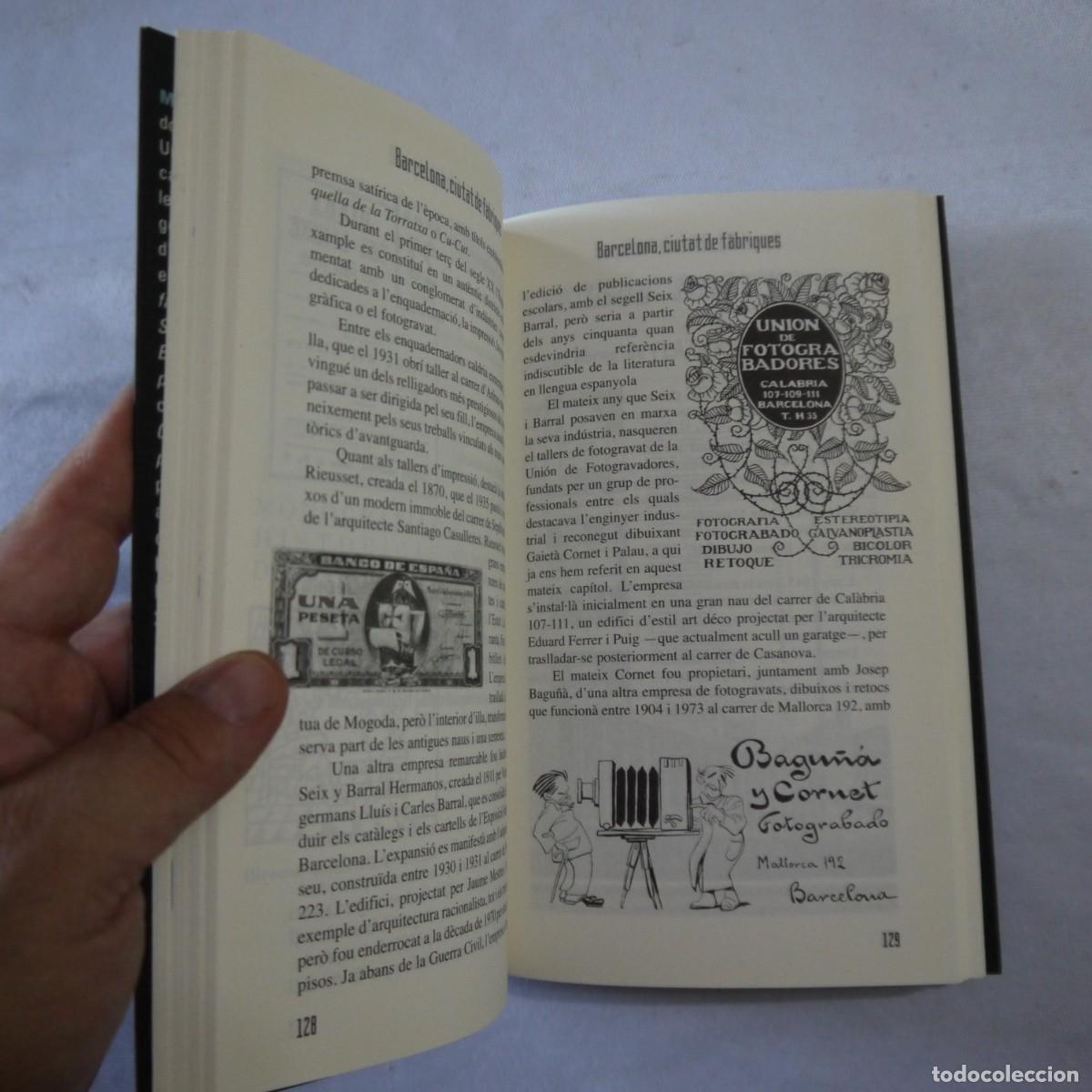 Libros: BARCELONA, CIUTAT DE F&Agrave;BRIQUES - MERC&Egrave; TAJER - 2014 - CATALAN - Foto 10