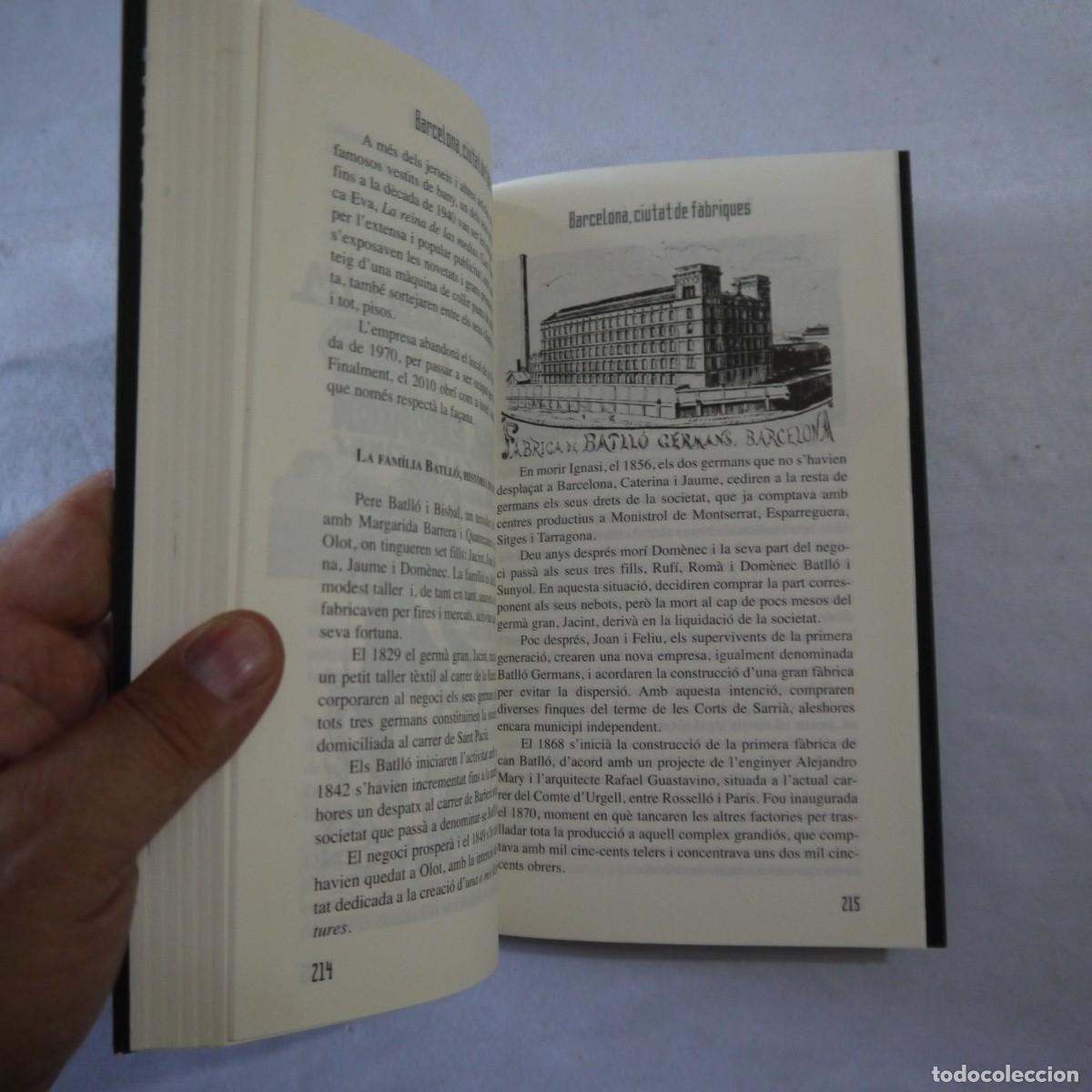 Libros: BARCELONA, CIUTAT DE F&Agrave;BRIQUES - MERC&Egrave; TAJER - 2014 - CATALAN - Foto 12